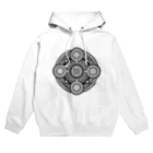 Ny:ニィの魔法陣#001黒字 Hoodie