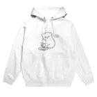 あか子のグッズのこんだてしろくま Hoodie