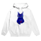 Washiemon and Ai-chan's ShopのBlue Tabby Hoodie