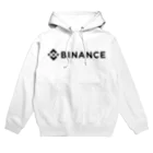 FUNNY JOKESのBINANCE-バイナンス- 黒ロゴ パーカー