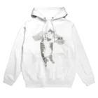 Annaのハートの猫天使 Hoodie