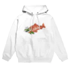 Flying boneのsalmon Hoodie