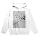 サーモタンブラー・クージー販売店の猫と蝶々 Hoodie