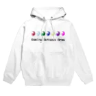 異次元ポケットの七色に光るタコ足 Hoodie