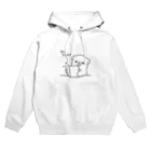 あか子のグッズのこんだてしろくま Hoodie