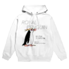 空とぶペンギン舎のロイヤルペンギン Hoodie