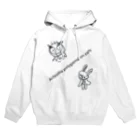 猫にmatatabiの猫にmatatabi  Actinidia polygama on cats Hoodie