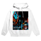 homofuturusのMidnight urban street Hoodie