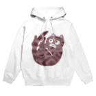 大統領のねこちゃんグッズのマダム・ミーシャ Hoodie