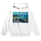 Junie貼り絵グッズのニューカレドニアFOLの丘 Hoodie