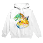 Hibiscus BLUE’sの魔除　うつぼ Hoodie