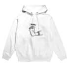 Sloping Shoulders Foxのおやゆび Hoodie