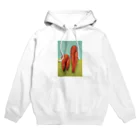 紅クラゲのニンジンウォーカー１ Hoodie