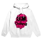 ☆アヤカシ(妖黒烏龍)のアヤカシ・ヘッドフォン(PINK) Hoodie