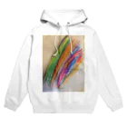 まずいハンバーガー屋の荒ぶる虹 Hoodie