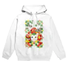 ねことりむし★CAT BIRD INSECTの苺大福／Strawberry Daifuku Hoodie