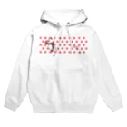 キッチュの水玉パンダ　レッド Hoodie