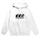 ボストンテリアのぼーちゃんのうんち中グッズ Hoodie