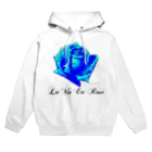 FabergeのLa Vie En Rose-Blue Hoodie