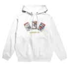 めかぶ商店のサメ花札 Hoodie