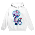 HEDZの巣 SUZURI店のねこJK と$u!ca Hoodie