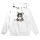 のりまゆのおすわり(黒クマ)  Hoodie