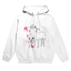 何となく可愛いの意味わからんけどそれが良い馬シリーズ Hoodie