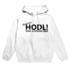 サンタルヌーのHODLデザイン パーカー