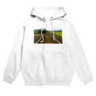 Love Trainの線路は続くよどこまでも Hoodie