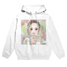 もかふしぎ🐰のナチュラルメイク Hoodie