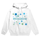 AcappelLabo オンラインショップのemulsionロゴ Hoodie