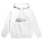 GYOGA猫の仰臥猫 Hoodie