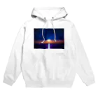 パラレルワールドの森の夕焼け Hoodie