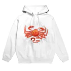 トマトカゲのカニ・ウニ・TAKO! Hoodie