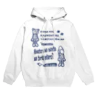 pipippuのくまぁにわとりぃ（紫) Hoodie