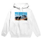 waa WORKSの猫が闊歩する風景 Hoodie