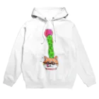 dog3doの花・りゆうくん Hoodie