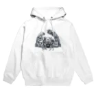 METOLの精密画パーカー Hoodie