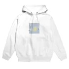 ミナミの島のぼやけた月 Hoodie