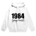 文学デザイン工房（本コミュ読書会公式ショップ）の「1984年」byジョージ・オーウェル Hoodie