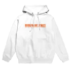 有限会社サイエンスファクトリーのBIRDS OF PREY　橙  Hoodie