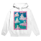 くまきちショップやさんのみんなの天国 Hoodie