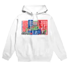 棘アイロンの中吊り広告風 Hoodie