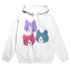 保護猫もいねこのどデカくれよん猫 123 Hoodie