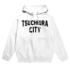 JIMOTOE Wear Local Japanの土浦市 TSUCHIURA CITY ロゴブラック パーカー