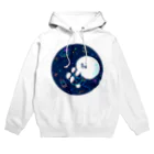 甘漏り屋の宇宙遊泳ビション Hoodie