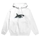 Ori-iro　イルカやシャチをお届け！の走るシャチ Hoodie