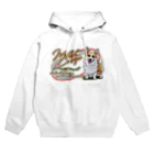 オリジナル工房プリントンのウェルシュコーギー 前面プリント＜淡色＞ Hoodie