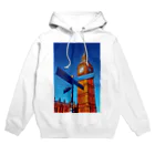 GALLERY misutawoのイギリス ビッグ・ベンと案内板 Hoodie