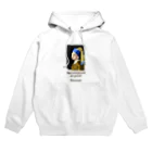 すとろべりーガムFactoryのドット 真珠の耳飾りの少女 Hoodie